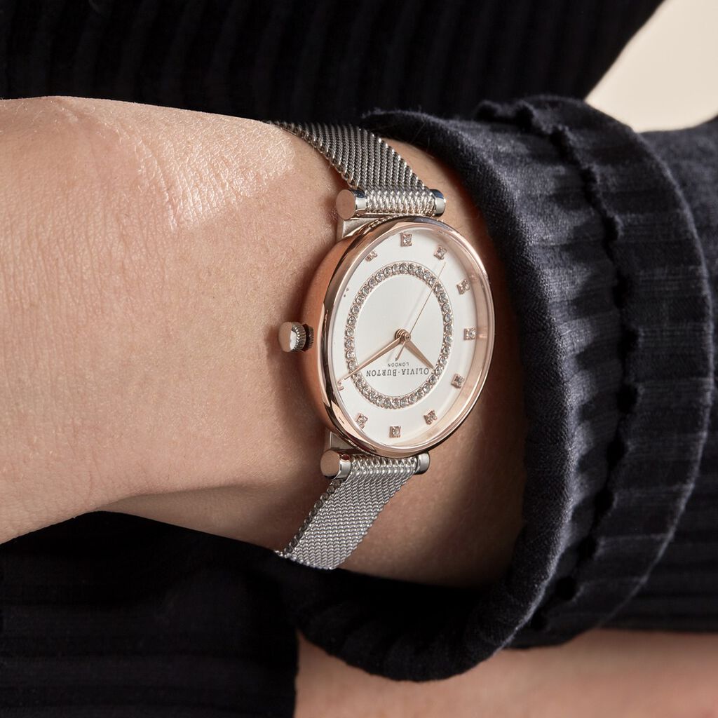 Montre Olivia Burton Belgrave Argenté - Montres Femme | Histoire d’Or