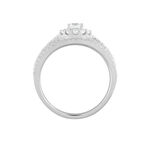 Bague Solitaire Iolente Argent Oxyde De Zirconium - Bagues solitaires Femme | Histoire d&rsquo;Or