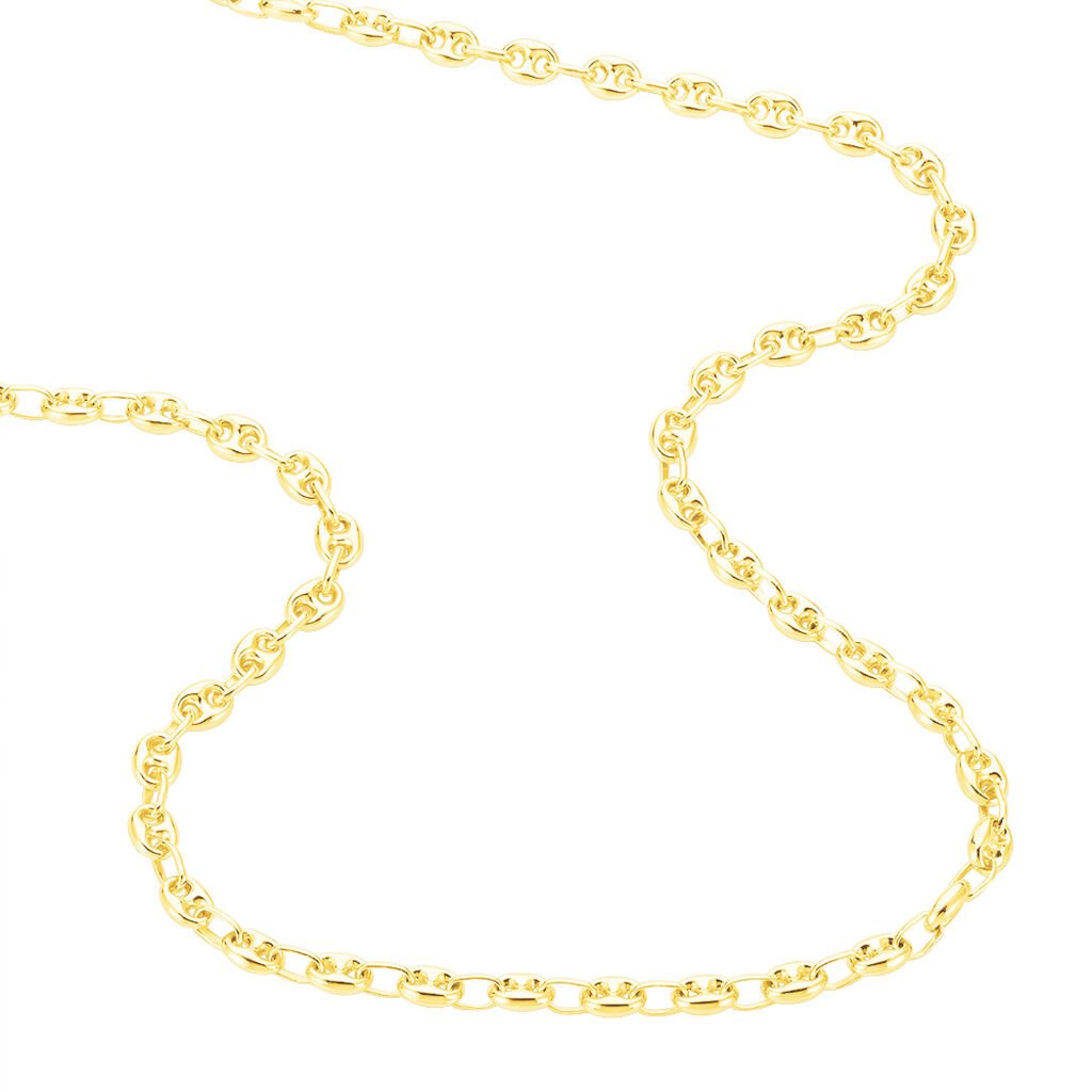 Collier Maille Dami Maille Grain De Cafe Or Jaune - Chaines Homme | Histoire d&rsquo;Or