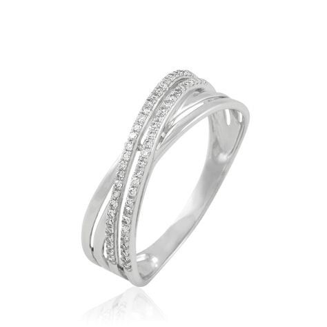 Bague Julianne Or Blanc Diamant Divers - Bijoux Femme | Histoire d&rsquo;Or