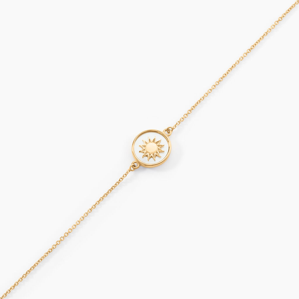 Bracelet Sunlight Or Jaune Nacre - Bracelets Femme | Histoire d&rsquo;Or