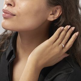 Bague Solitaire Alicea Or Rose Diamant - Bagues solitaires Femme | Histoire d’Or
