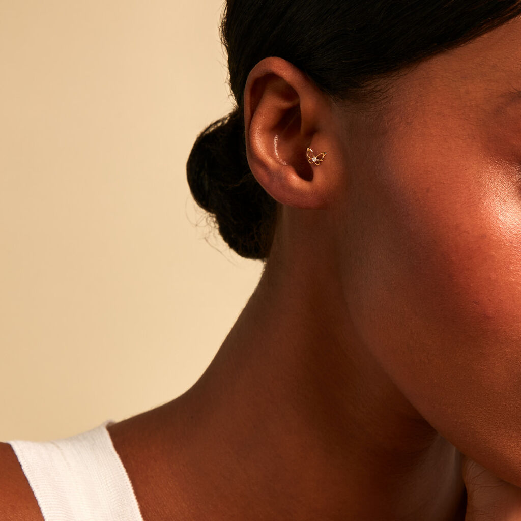 Piercing Vidal Or Jaune Oxyde De Zirconium - Bijoux Femme | Histoire d&rsquo;Or