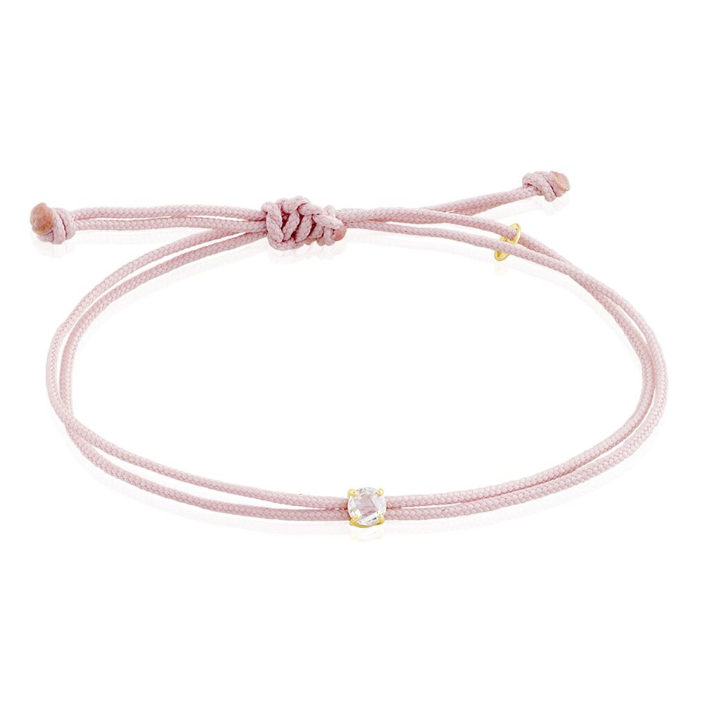 Bracelet Tarina Or Jaune Oxyde De Zirconium - Bracelets cordon Enfant | Histoire d&rsquo;Or