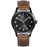 Montre Pierre Lannier Aviateur Noir - Montres Homme | Histoire d&rsquo;Or