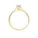 Bague Solitaire Fiona Or Jaune Diamant Synthetique - Bagues solitaires Femme | Histoire d’Or
