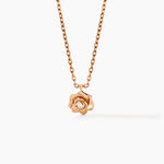 Collier Jannea Argent Rose Oxyde De Zirconium - Colliers fantaisie Femme | Histoire d&rsquo;Or