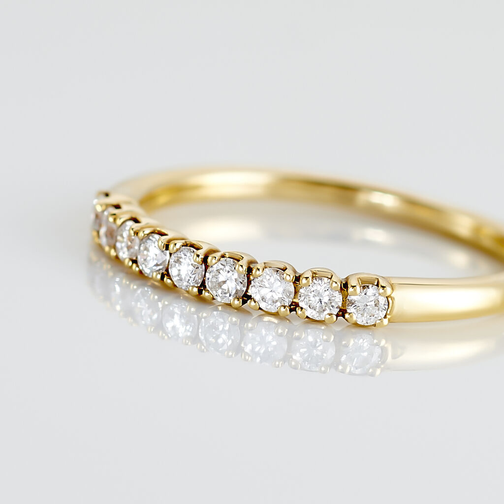Alliance Hera Or Jaune Diamant - Alliances Femme | Histoire d&rsquo;Or