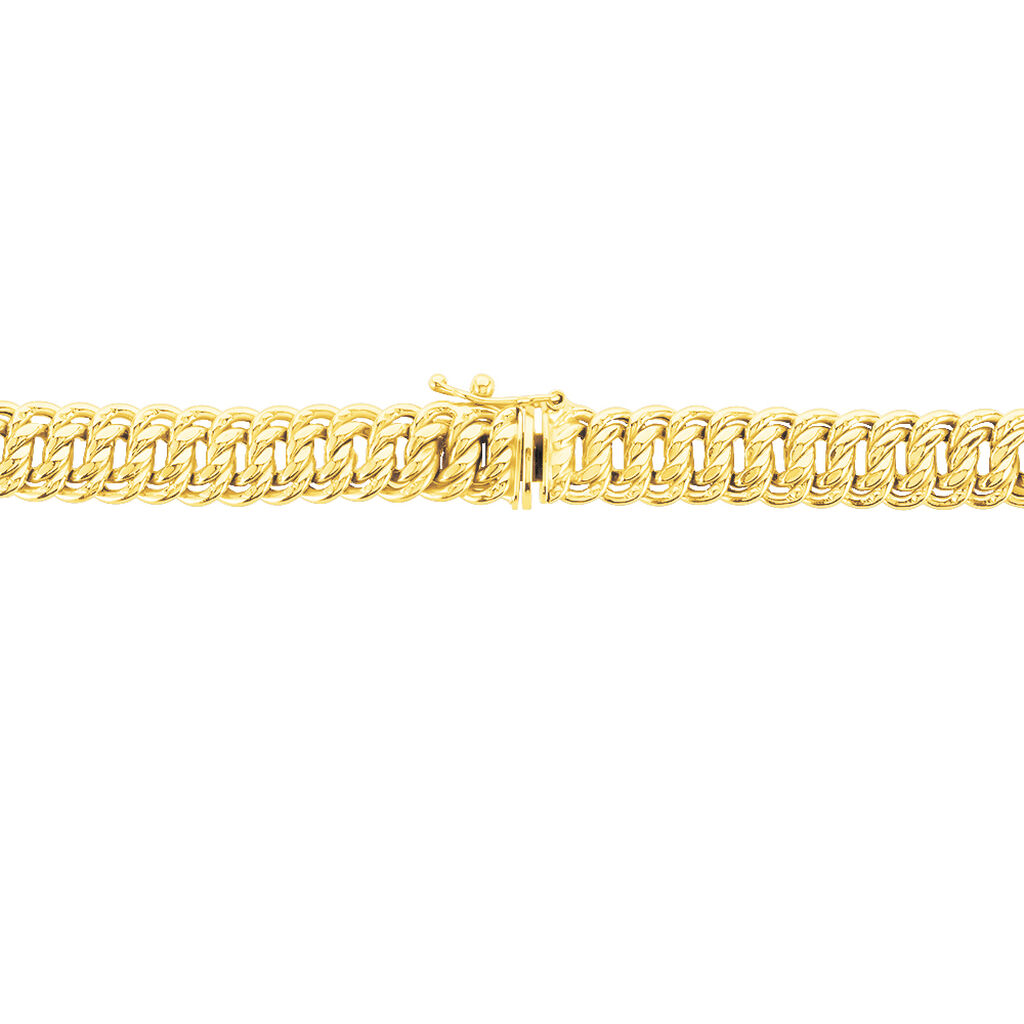 Collier Jimmy Maille Americaine Or Jaune - Chaines Femme | Histoire d&rsquo;Or