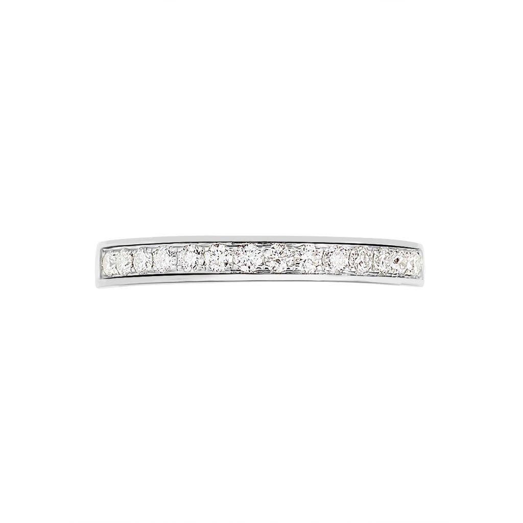 Alliance Dionysa Or Blanc Diamant - Alliances Femme | Histoire d’Or