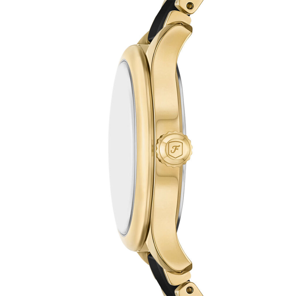 Montre Fossil Gilmore Noir - Id&eacute;es cadeaux Femme | Histoire d&rsquo;Or