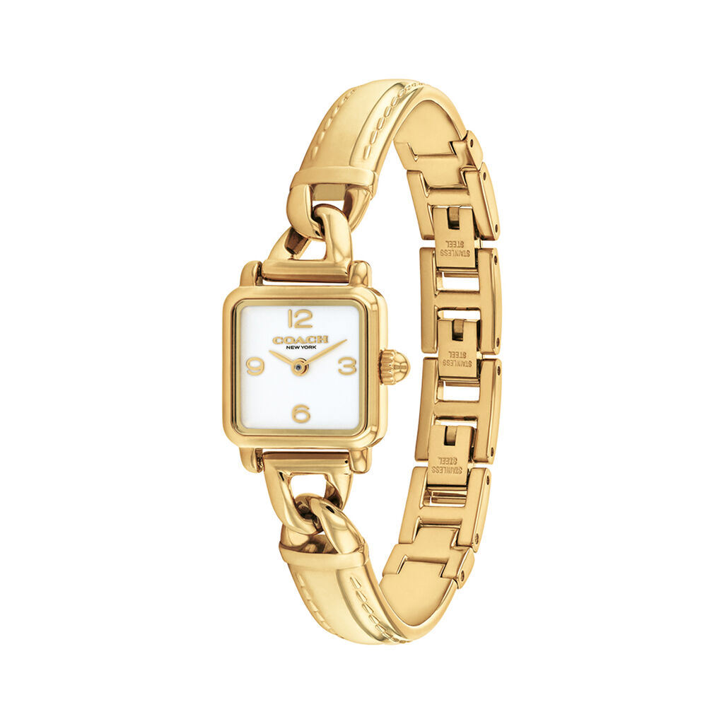 Montre Coach Cass Blanc - Montres Femme | Histoire d&rsquo;Or