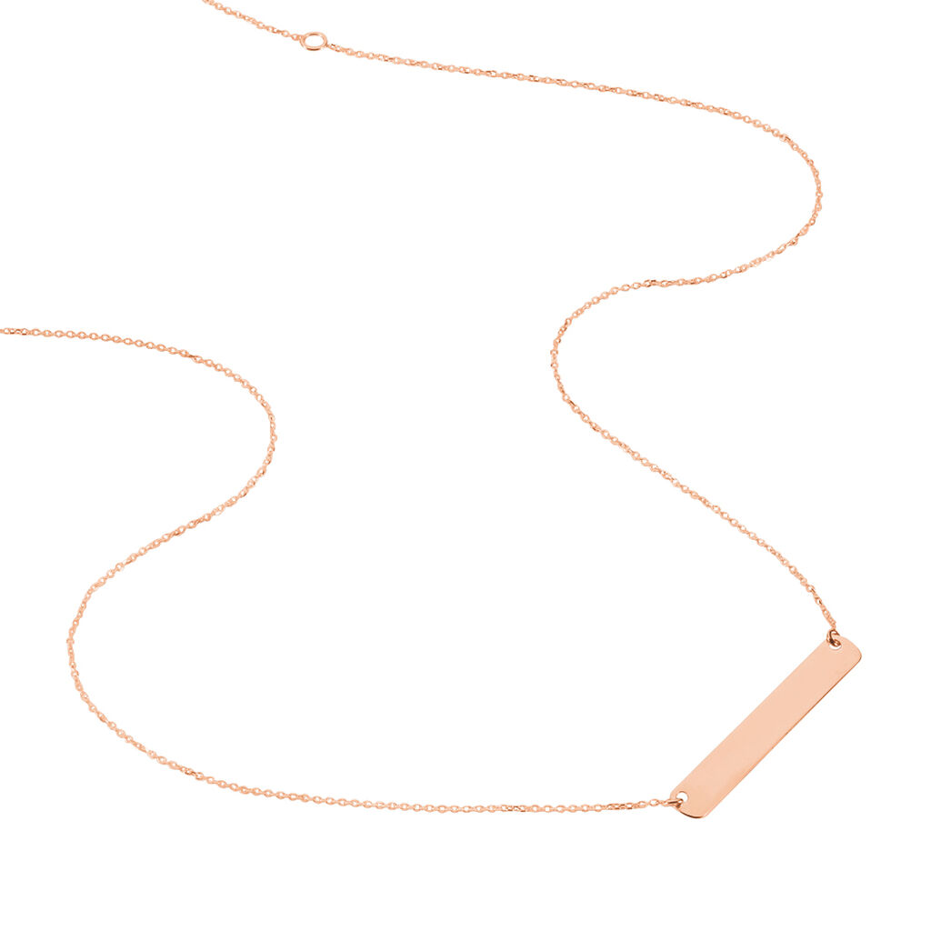 Collier Beavis Or Rose - Cadeaux de naissance Femme | Histoire d’Or
