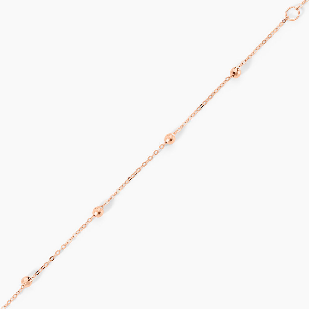 Bracelet Corynn Or Rose - Bijoux sans pierre Enfant | Histoire d&rsquo;Or