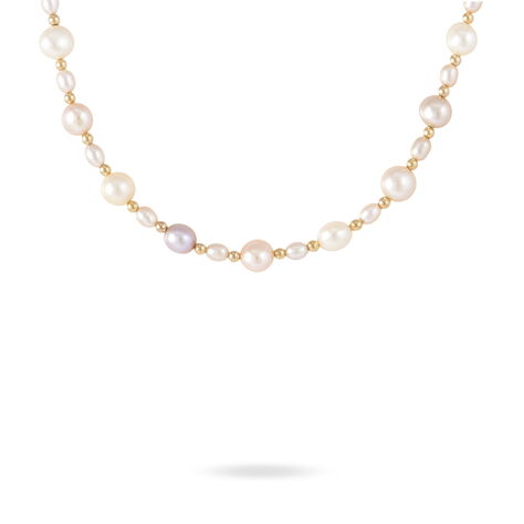 Collier Houne Or Jaune Perle De Culture - Colliers Femme | Histoire d’Or