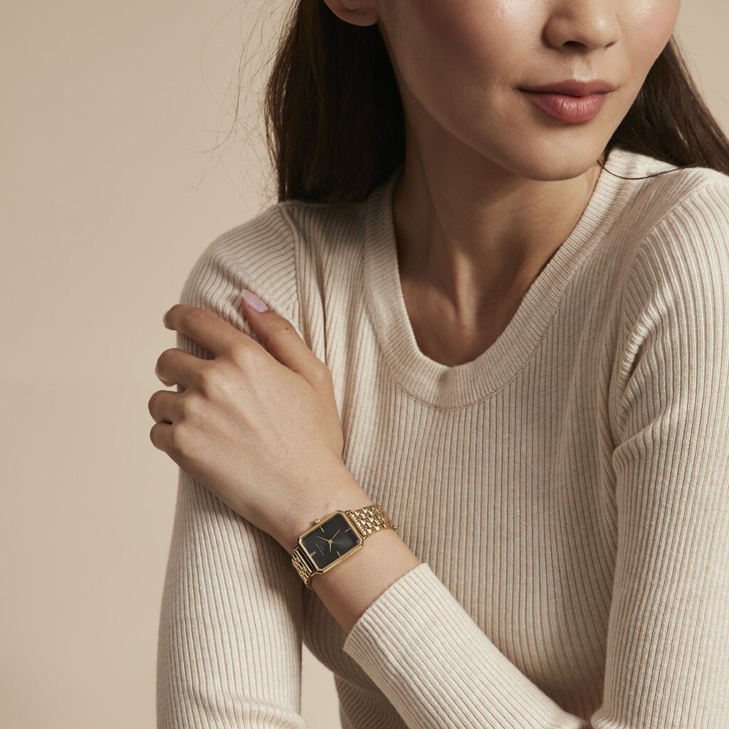 Montre Rosefield Octagon Noir - Montres Femme | Histoire d’Or