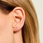 Boucles D'Oreilles Puces Barnabas Or Jaune Oxyde De Zirconium - Clous d'oreilles Femme | Histoire d&rsquo;Or