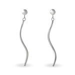 Boucles D'oreilles Pendantes Yaell Argent Blanc - Boucles d'oreilles fantaisie Femme | Histoire d&rsquo;Or