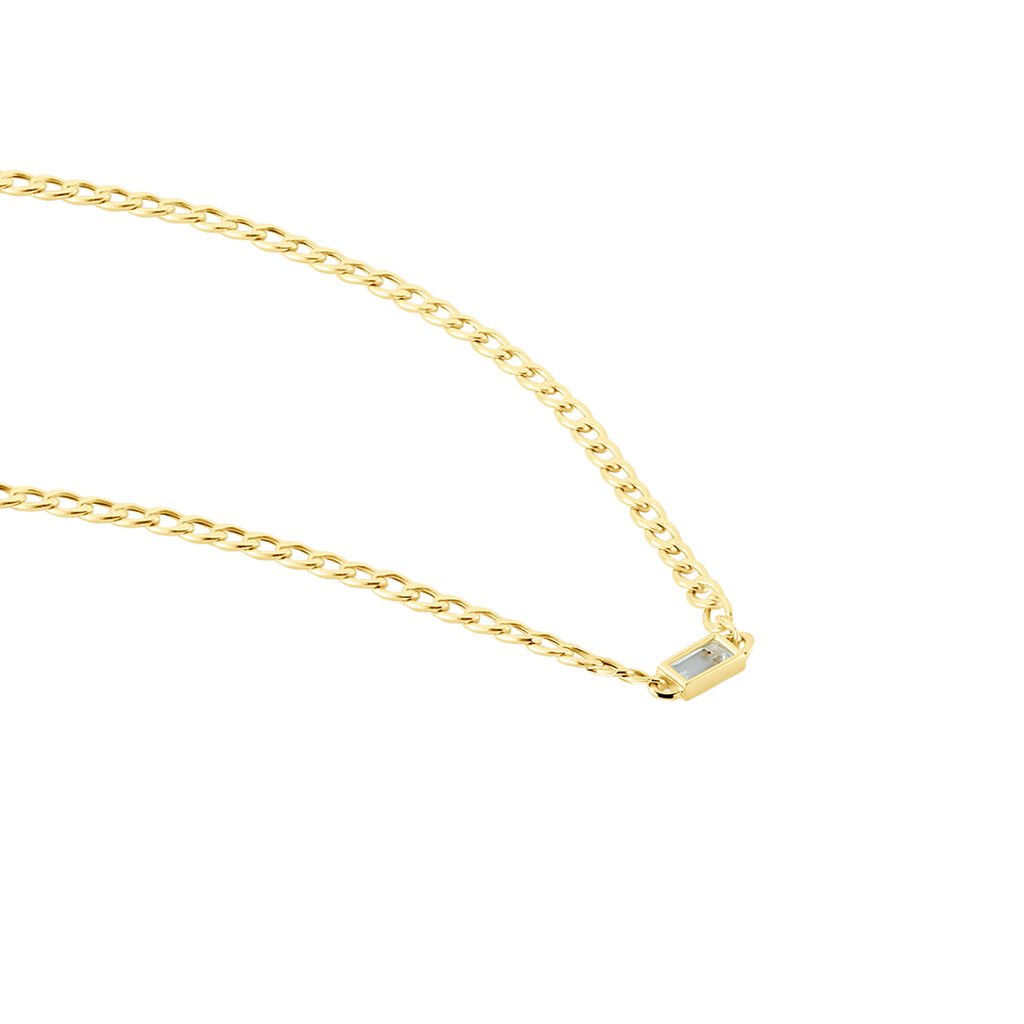 Collier Chain Or Jaune Topaze - Colliers Femme | Histoire d&rsquo;Or
