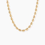 Collier Maille Dami Maille Grain De Cafe Or Jaune - Chaines Homme | Histoire d&rsquo;Or