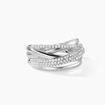 Bague Elodea Or Blanc Diamant - Bagues avec pierre Femme | Histoire d&rsquo;Or