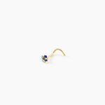 Piercing De Nez Or Jaune Oxyde De Zirconium - Piercing Nez Femme | Histoire d&rsquo;Or