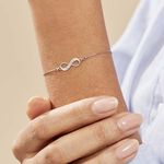 Bracelet Argent Blanc Wandis - Bracelets Femme | Histoire d&rsquo;Or