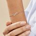 Bracelet Argent Blanc Wandis - Bracelets Femme | Histoire d’Or