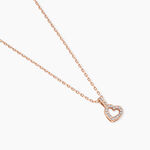 Collier Phanie Argent Rose Oxyde De Zirconium - Colliers fantaisie Femme | Histoire d&rsquo;Or