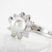 Bague Argent Blanc Cheri Perle De Culture Oxydes De Zirconium - Bagues avec pierre Femme | Histoire d’Or