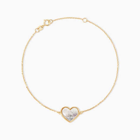 Bracelet Josine Or Jaune Nacre - F&ecirc;te des m&egrave;res Femme | Histoire d&rsquo;Or
