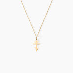 Pendentif Cobeia Orthodoxe Or Jaune - Pendentifs Bapt&ecirc;me Famille | Histoire d&rsquo;Or