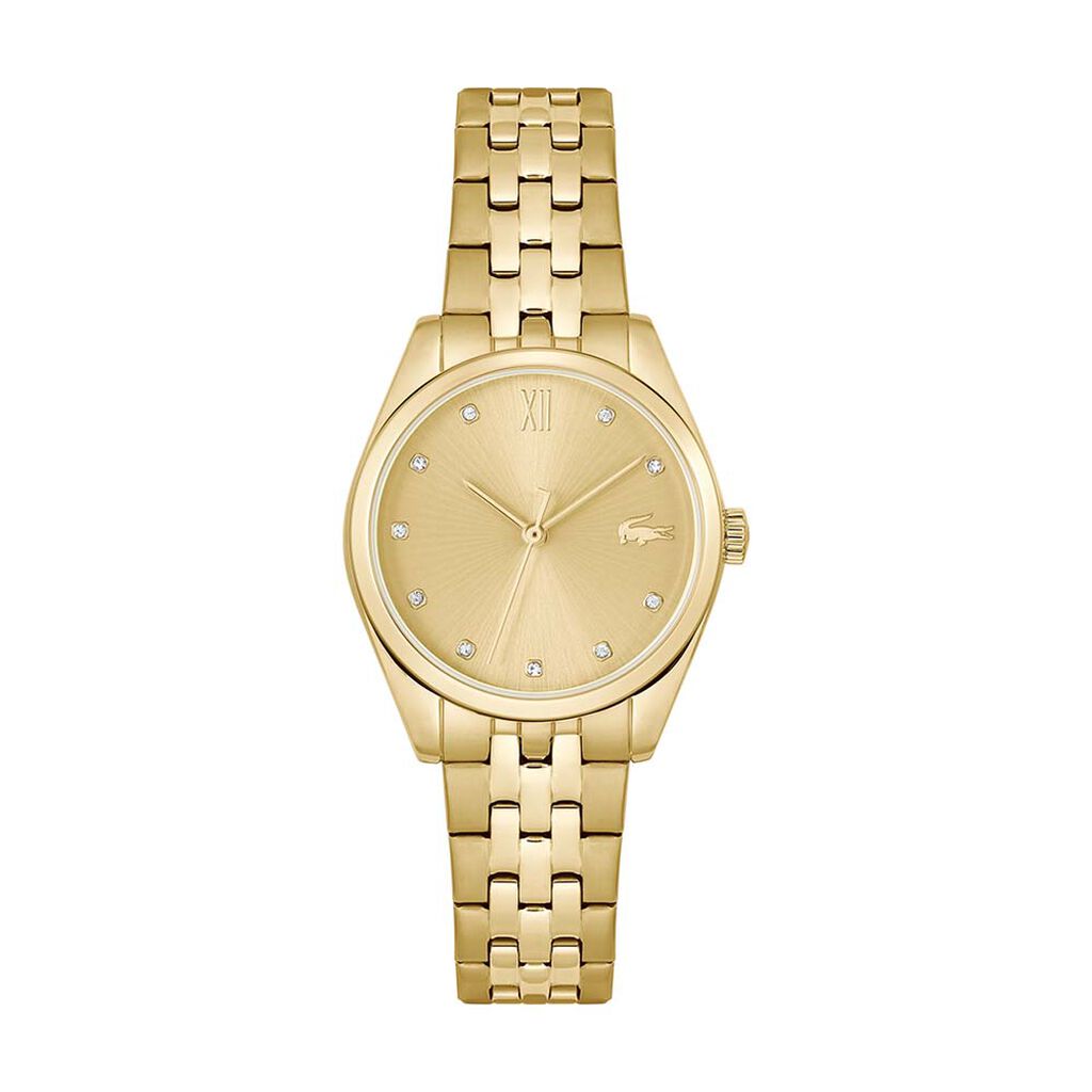 Montre Lacoste Tuilerie Doré - Montres Femme | Histoire d’Or