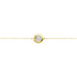 Bracelet Or Jaune Laurissa Diamants - Bracelets Femme | Histoire d&rsquo;Or