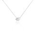 Collier Donatiane Argent Blanc Oxyde De Zirconium - Colliers fantaisie Femme | Histoire d’Or