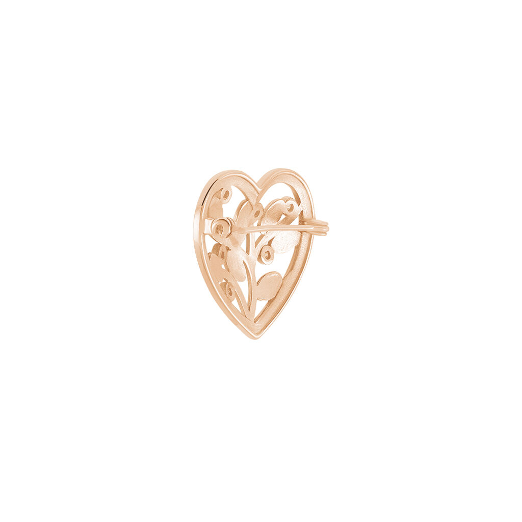 Broche Douglas Argent Rose Oxyde De Zirconium - Autres bijoux Femme | Histoire d’Or