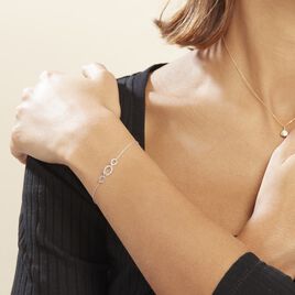 Bracelet Kristeen Or Blanc Diamant Blanc - Bracelets Femme | Histoire d’Or