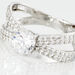 Bague Solitaire Arnalia Or Blanc Oxyde De Zirconium - Bagues solitaires Femme | Histoire d’Or