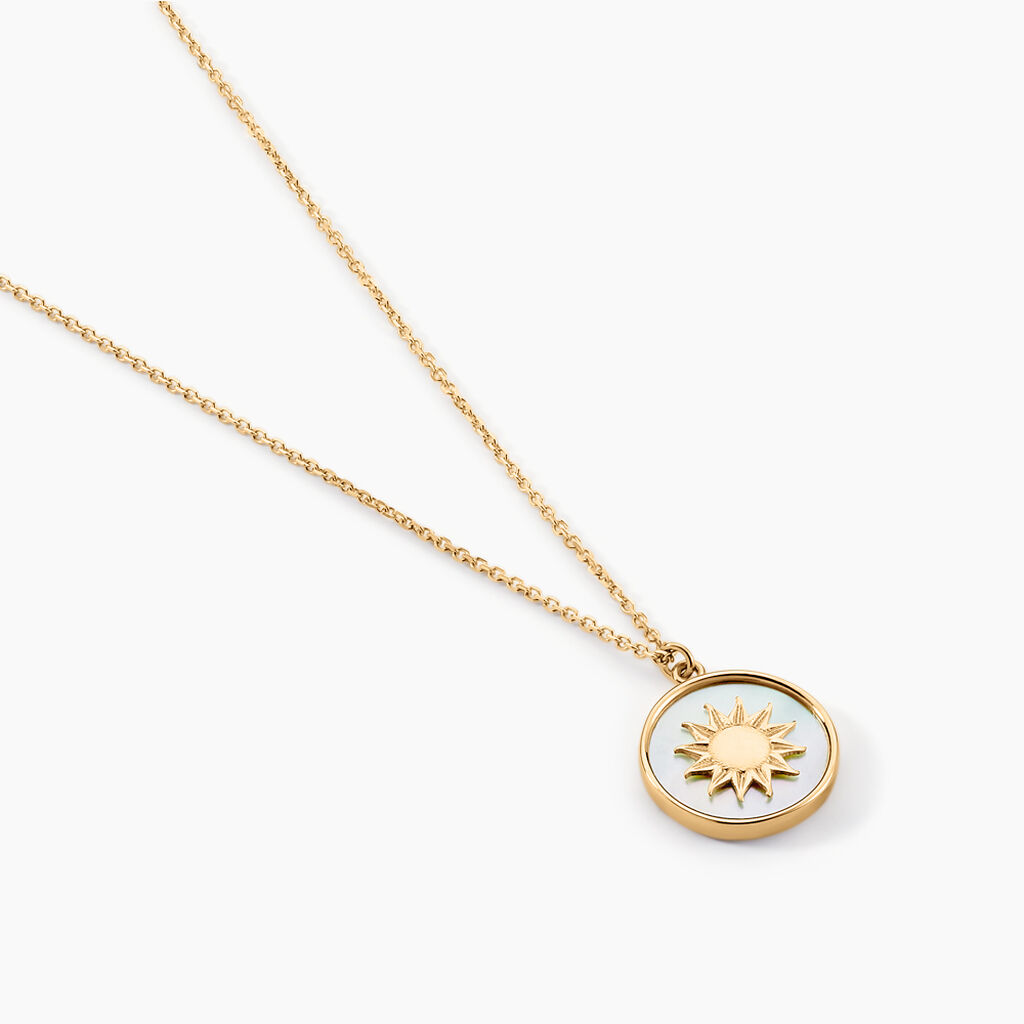 Collier Sunlight Or Jaune Nacre - Colliers Femme | Histoire d’Or