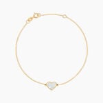 Bracelet Lucky Gems Or Jaune Nacre - F&ecirc;te des m&egrave;res Femme | Histoire d&rsquo;Or