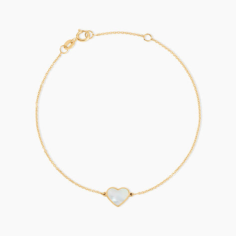 Bracelet Lucky Gems Or Jaune Nacre - F&ecirc;te des m&egrave;res Femme | Histoire d&rsquo;Or