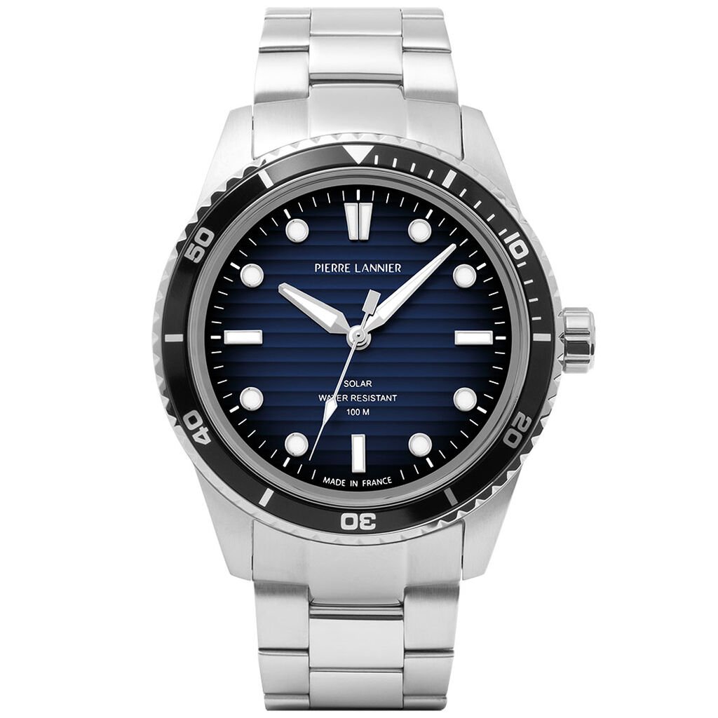 Montre Pierre Lannier Inti Bleu - Montres Homme | Histoire d&rsquo;Or