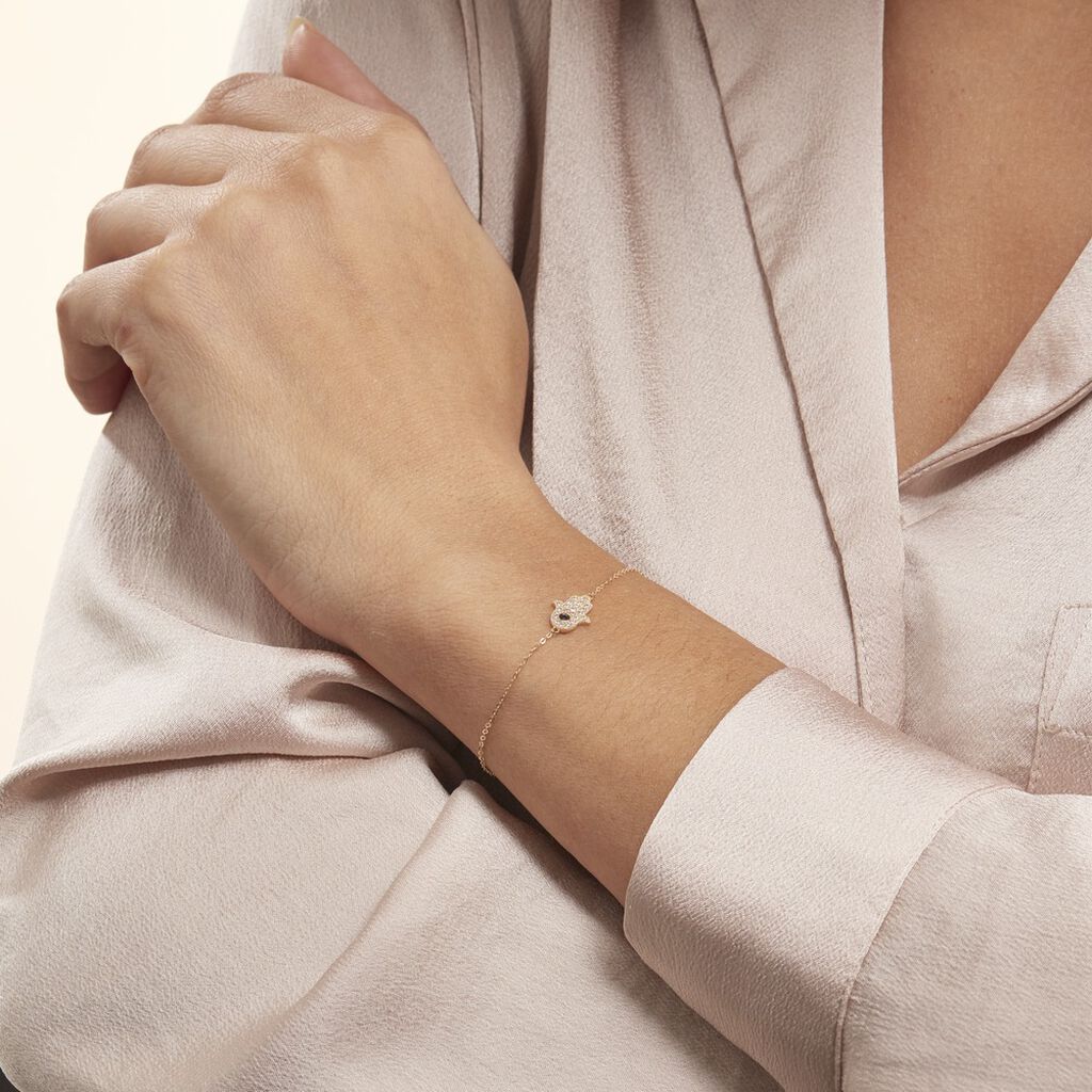 Bracelet Or Jaune Hassan Oxyde - Bracelets Femme | Histoire d’Or
