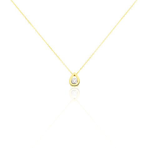 Collier Fidelia Or Jaune Diamant - Colliers Femme | Histoire d&rsquo;Or