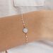 Bracelet Argent Blanc Turin Oxydes De Zirconium - Bracelets Femme | Histoire d’Or