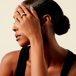 Bague Amae Plaque Or Jaune - Bagues Femme | Histoire d&rsquo;Or