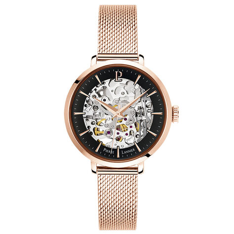 Montre Pierre Lannier Automatic Noir - Montres Femme | Histoire d’Or