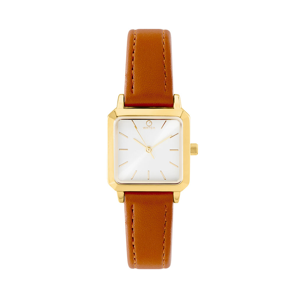 Montre 0 O Watch Square Blanc - Montres Femme | Histoire d&rsquo;Or