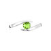 Bague Tiphaine Or Blanc Péridot