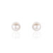 Boucles D'oreilles Puces Suki Or Jaune Perle De Culture - Clous d'oreilles Femme | Histoire d’Or